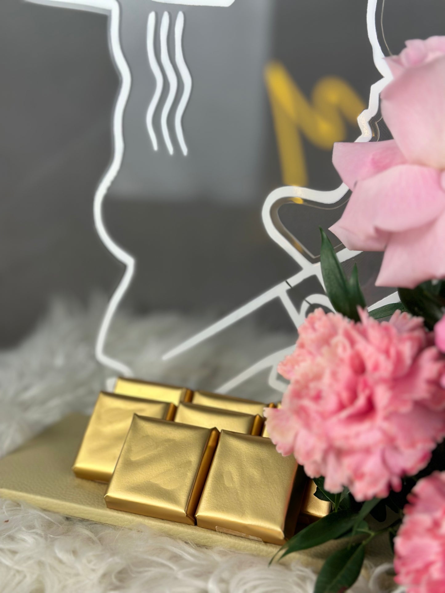 Graduation - Flower Arrangement with chocolates